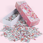 MOMIBOOK Puzzles for Adults 1000 Pieces Jigsaw Puzzles of This Little Thing Called Love, Painting Image Challenging Hard Impossible Hard Puzzle Unique Funny Christmas Valentine's Birthday Gifts