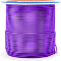 Mandala Crafts 20 Gauge Anodized Aluminum Craft Wire for Jewelry Making - 100 FT Colored Flexible Purple Wire - Bendable for Bonsai Armature Crafting Sculpting