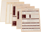 Hexers Game Master Screen, Compatible with Dungeons and Dragons, DND DM Pathfinder RPG Role-Playing, 4 Customizable Panels Inserts Included That Slide into The Pouches, Dry Erase Tracker Sheet