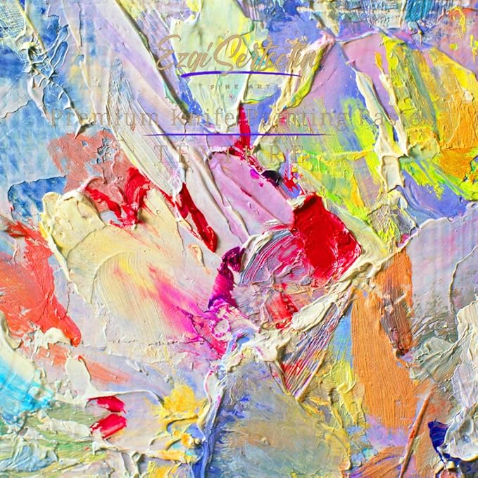 Premium Palette Knife Painting Paste|Modeling Paste|Texture Paste|Authentic Bright Colors|Ready to Use|Easy to Apply| 6oz (Brownie)