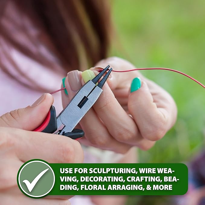Mandala Crafts 12 Gauge Anodized Aluminum Craft Wire for Jewelry Making - 276 FT Colored Flexible Silver Combo Wire - Bendable for Bonsai Armature Crafting Sculpting