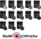 Eye Candy Pigments Premium Black Mica Powder - Samurai Black (25gr) - for Epoxy, Resin, Soap, Paint, Woodworking, Acrylic Pouring, Bath Bombs, Fishing Lures - DIY Arts and Crafts Additive