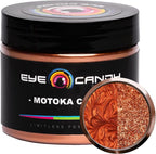 Eye Candy Pigments Premium Copper Mica Powder - Motoka Copper (50gr) - for Epoxy, Resin, Soap, Paint, Woodworking, Acrylic Pouring, Bath Bombs, Fishing Lures - DIY Arts and Crafts Additive