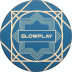 SLOWPLAY Nash Ceramic Poker Chips in Bulk, Casino Grade Ceramic 10-Gram Poker Chip for Texas Hold'em, 39mm Professional Chips Pack of 50 (Green)