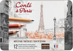 Conté à Paris The Sketch Set with Assorted Sketching Pencils