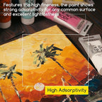 MEEDEN Acrylic Paint Burnt Sienna: Bundled with Titanium White Color - 100ml/3.38oz x 2 Bulk Heavy Body Acrylic Paint Tubes for Outdoor Home Plein Air Travel