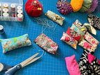 Emery Pincushion for Sewing - Filled with Abrasive Emery Sand - Handmade in USA (2"x3", Forest Spirits)
