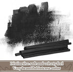 Gueevin 200 Pcs Willow Charcoal Sticks, Willow Charcoal, Artists, Beginners, Students, Perfect for Sketching, Drawing, Shading, and Fine Art Christmas Gifts for Art (2-4mm,4-5mm,5-7mm,7-9mm)