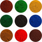 GOODTAKE Concrete Pigment, Green Iron Oxide Pigment Powder, Concrete Cement Dye Color Pigment for Pastel Tile Paint Concrete Cement Mortar Grout (Green, 12 oz)