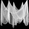 Boao Halloween Cheese cloth 39.37 x 393.7 Inch White Cheesecloth Roll for Crafts Large Cotton Muslin Gauze Fabric for Halloween Outdoor & Indoor Spooky Decoration