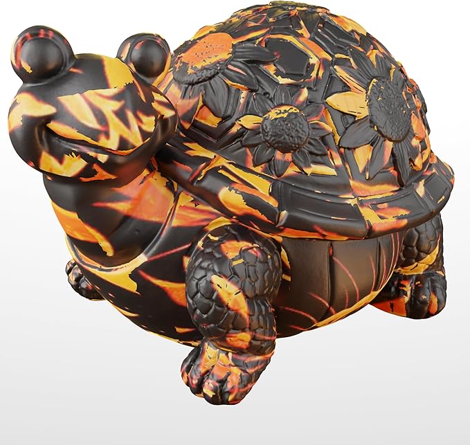 Flower Turtle Animal Resin Casting Silicone Mold for Home Decor & Candle Making