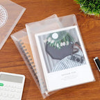 24 Pack Large Clear Die & Stamp Storage Bag Transparent Plastic Folders for Cutting Dies Stencil Embossing Crafts for DIY Scrapbooking Paper Card Craft Organizer Holder