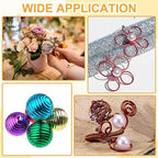 uxcell 12 Gauge / 2mm Anodized Aluminum Wire for Jewelry Craft Making, 102 Feet Bendable Flexible Wire for DIY Home Decor Gardening Sculpture, Purple