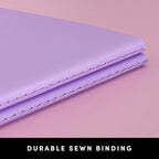 PAPERAGE Soft Cover Lined Journal Notebook, 2 Pack, (Cherry Blossom), 100 Pages, Large 7.5 inches x 9.5 inches, College Ruled, Ideal for Note Taking & Travel Journal