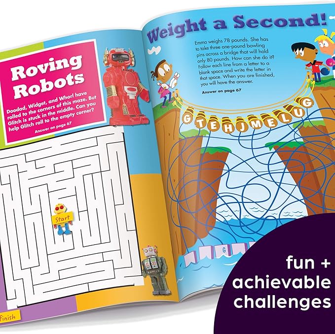 Highlights for Children Amazing Mazes Expert Maze Books for Kids Ages 6 and Up, 144 Pages, 2-Pack of Activity Books for Kids, Screen Free Fun and Challenging Mazes