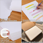 150 Sheets 100% Cotton Watercolor Paper Bulk -140LB/300GSM Art Paper-9 x 12 inch Painting & Craft Paper, Finger Paints, Watercolor, Tempera, Drawing, Art Room & Home School Crafts