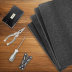 Black Customizable Polyethylene Foam Sheets, 2PACK 12 x 16 x 1INCH Thick Padding for Cases, Tool Foam for Packaging and Crafts