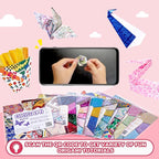 Origami Paper 6x6 Inches, 50 Sheets, Vintage Masterpiece & Impressionist Art, Mondrian Neo-Plasticism & Matisse - Fauvism,Double-Sided Folding Paper for Adult,Kids, Ideal for Scrapbooking, DIY Craft
