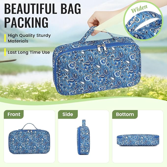 Chinese Mahjong Game Set 146 Qulity Mahjong Green Tiles 1.4-inch Chinese Mahjong Game Set with Blue Printed Carrying Bag [中式麻將 專業套裝](Tiles ONLY, Racks Not Included)