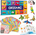 Origami Paper Kit for Kids Ages 5-8 8-12,152 Sheets Origami Paper - 72 Double Sided Patterns with Instructional Book,DIY Art Craft Projects,Travel Game Activity,Gift for Boys Girls Beginners