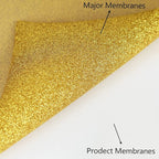FUNKAKA Glitter Heat Transfer HTV Vinyl Bundle, 12 Rolls 12" x 3ft Iron On Vinyl for T-Shirt 12 Assorted Colors Glitter HTV Vinyl for All Cutter Machines Easy to Cut