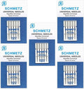 SCHMETZ Universal Sewing Machine Needles - Heavy Duty Multi Purpose Sewing Needle, Size 100/16, 5-Needle Card, Pack of 5