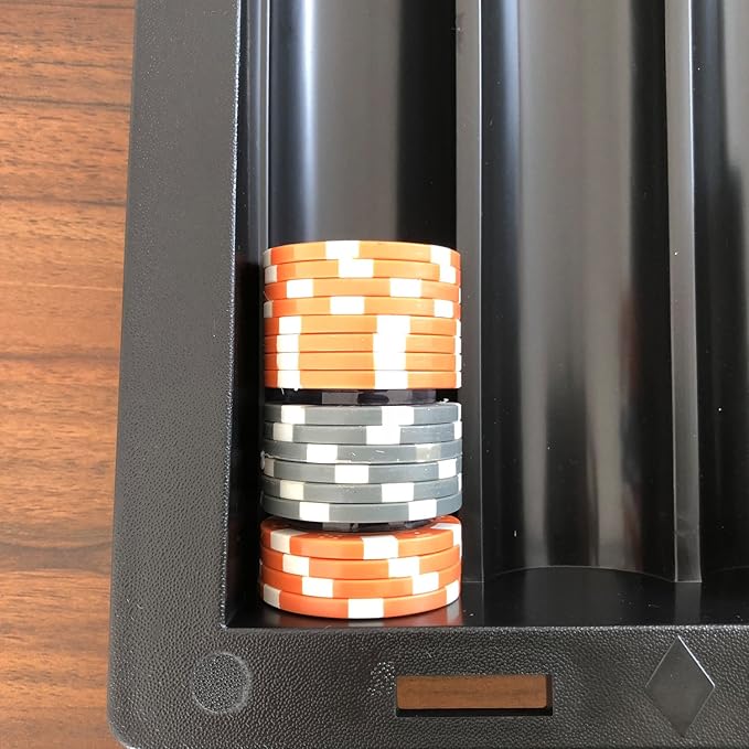 Yuanhe Clear Acrylic Poker Chip Spacers,50pcs/100pcs/200pcs