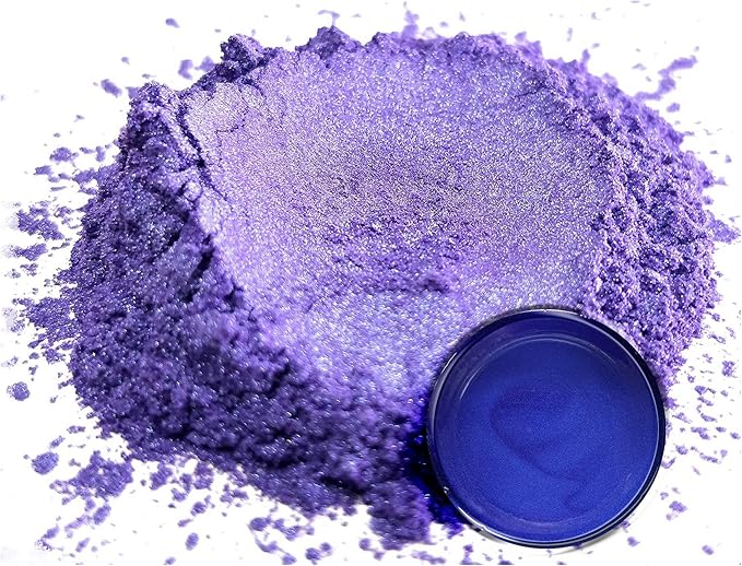 Eye Candy Pigments Premium Purple Mica Powder - Aztec Purple (25gr) - for Epoxy, Resin, Soap, Paint, Woodworking, Acrylic Pouring, Bath Bombs, Fishing Lures - DIY Arts and Crafts Additive