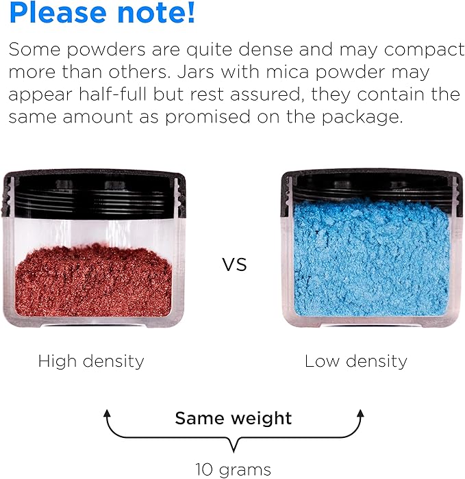 Rolio Premium Mica Powder - Electric Blue (50G / 1.76oz) - 1 Jar of Blue Pigment Powder for Epoxy Resin, Dye, Soap Making, Nail Polish, Paint, Candle Making, Bath Bombs, Slime