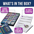 Hand & Foot Remastered 8 Player Edition – Card Game for Adults & Families