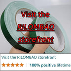 2 PCS Green Floral Tape, 0.78" Flower Stem Wrap Tapes, Waterproof Florist Tape - Multipurpose Adhesive Florist Tapes for Binding Fresh, Flower Bouquets and Floral Craft (98Ft/33Yd/Roll)