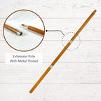3PC Paint Roller Extension Pole 42" Extendable Pole Pack of 2 Paint Brush Extender by ILOT