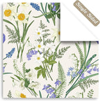 48 Sheets 24 Designs Scrapbook Paper Pad, 6"×6" Single-Sided Decopodge Craft Cardstock Paper,Scrapbooking DIY Decorative Background Cardmaking Supplies.Datura&Flowers