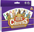 PlayMonster Five Crowns — The Game Isn't Over Until the Kings Go Wild! — 5 Suited Rummy-Style Card Game — For Ages 8+