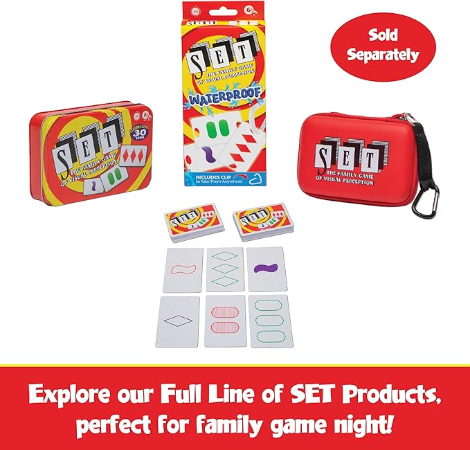 Set Giant Card Games for Kids - Jumbo Playing Cards