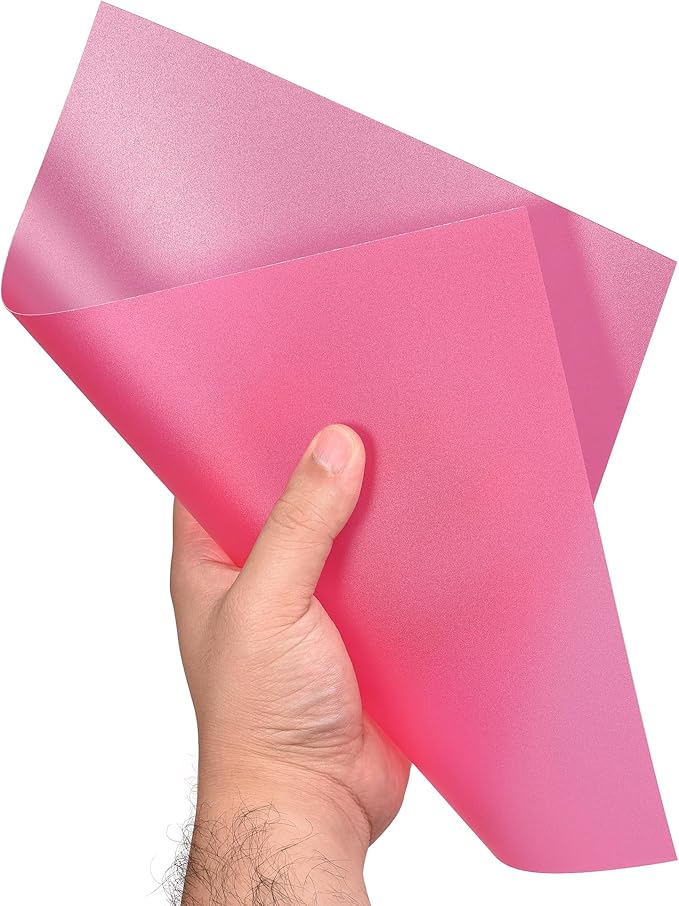 uxcell 4Pcs A4 Gel Light Lighting Filter Overlay Transparent Color Correction Plastic Vinyl PVC Sheets Photography Television Matte Red,0.5mm