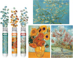 150 Pieces Mini Jigsaw Puzzles for Adults & Kids, 6" x 4" Small Jigsaw Puzzles Capsule Tube Jigsaw Puzzles Intelligent Game, Branches Of An Almond Tree In Blossom The Pink Peach Tree Sunflowers 3 Pack
