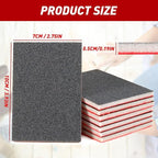 24 Pcs Sanding Sponge 80-3000 Grit Sandpaper Assortment, Washable & Reusable Sanding Blocks for Wood, Metal, Drywall, Glazing, Wet Dry Sandpaper for Smooth Finishing