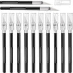 15 Pack Exacto Knife Set, Hobby Knife, Back to School Supplies Craft Knifes Kit for Art, Carving, DIY, Scrapbooking, Art, Cutting, Stencil(Black)