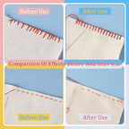 1 PCS 3mm Edge Lock Seam Guide, Mini Sewing Finger Ruler for Hand Sewing, DIY Sewing Kit Tool, Sewing Needle Gauge Measuring Guide, Yellow