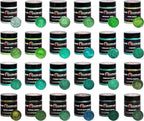 Eye Candy Pigments Premium Green Mica Powder - Mint Green (50gr) - for Epoxy, Resin, Soap, Paint, Woodworking, Acrylic Pouring, Bath Bombs, Fishing Lures - DIY Arts and Crafts Additive