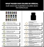 Ceramic and Porcelain Paint Set 6 x 1.52 fl oz - Metallic Magic – Dishwasher Safe – Perfect for Mug, Tile & Creative DIY Projects
