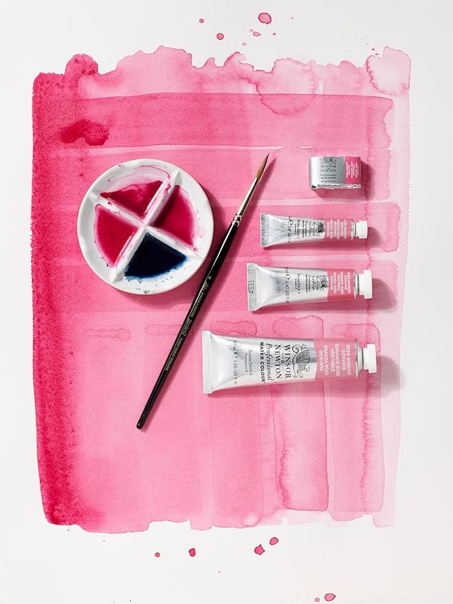 Winsor & Newton Professional Water Colour Paint, Half Pan, Smalt