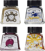 Winsor & Newton Viridian Drawing Ink, 14ml Bottle, Acrylic, Multicolor