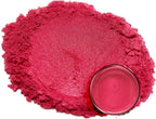 Eye Candy Pigments Premium Red Mica Powder - Kyoto Red (50gr) - for Epoxy, Resin, Soap, Paint, Woodworking, Acrylic Pouring, Bath Bombs, Fishing Lures - DIY Arts and Crafts Additive