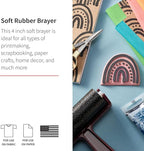 Speedball Art Products Company 004117 004117 Soft Rubber Brayer (Pack of 2)