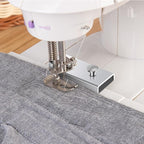 Adjustable Magnetic Seam Guide Ruler, 4-Piece Sewing Machine Accessory Set for Beginners & Professionals