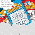 Coopay 500 Pieces Plastic Poker Chips, 1 Inch Bingo Chips Bulk Learning Counters Disks Poker Card Game, Counting Markers for Math Practice, Game Tokens and Teaching Rewards, 25 mm (White)