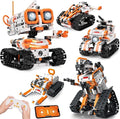 STEM Robotics Kit for Kids Ages 8-12 8-14+, 5-in-1 Remote/APP Control Coding Robot, Educational Engineering Building Toys with Programming, Science Projects Great Gift for Boys & Teens