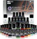 Gaahleri Kaleido Auto 24-Color Set – Water-Based Acrylic Airbrush Paint Kit for Car Models, Gundam,Mecha,Pre-Thinned, High Gloss, Fast-Drying, with Thinner & Cleaner